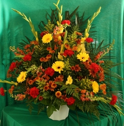 Fanshape Traditional Autumn from Mischler's Florist and Greenhouses in Williamsville, NY