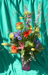 Stylized Spring Bouquet from Mischler's Florist and Greenhouses in Williamsville, NY