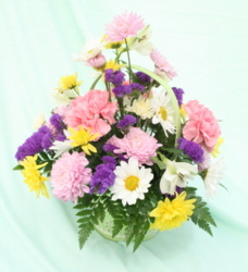 Small Basket Bouquet from Mischler's Florist and Greenhouses in Williamsville, NY