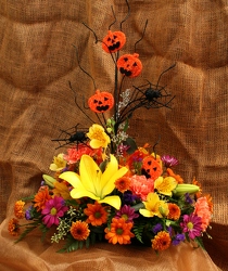 Boo-quet Centerpiece from Mischler's Florist and Greenhouses in Williamsville, NY