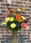 Classic Fall Vase from Mischler's Florist and Greenhouses in Williamsville, NY
