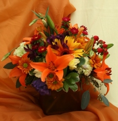 Fall Cube from Mischler's Florist and Greenhouses in Williamsville, NY