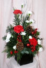 Home Spun Christmas from Mischler's Florist and Greenhouses in Williamsville, NY