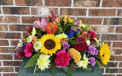 Late Summer Centerpiece  from Mischler's Florist and Greenhouses in Williamsville, NY