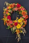 Sympathy Autumnal Abundance Wreath from Mischler's Florist and Greenhouses in Williamsville, NY