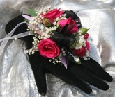 Wrist Corsage from Mischler's Florist and Greenhouses in Williamsville, NY