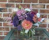 The Delicious Dahlia Bouquet from Mischler's Florist and Greenhouses in Williamsville, NY