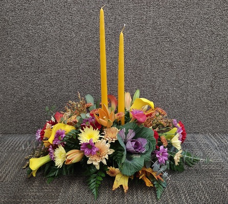 Mischler's Harvest Centerpiece