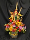 Sunny the Scarecrow from Mischler's Florist and Greenhouses in Williamsville, NY