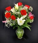 Ultra Romantic Dozen Roses from Mischler's Florist and Greenhouses in Williamsville, NY